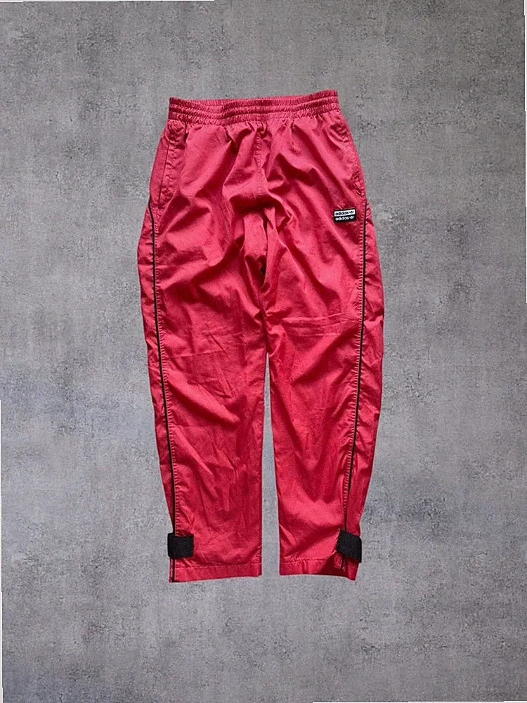 Adidas R.Y.V. Track Pants Jogginghose Sehr Guter Zustand Größe: M Farbe: Rot