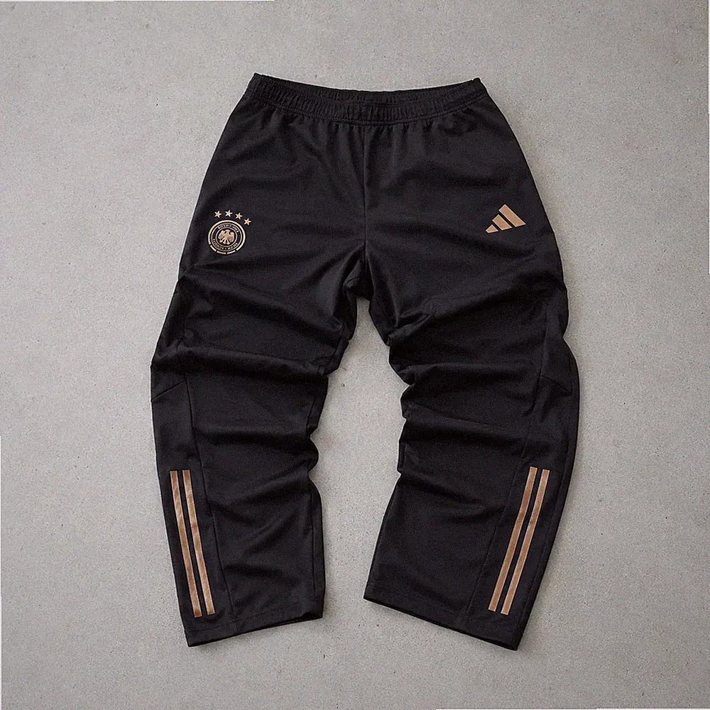ADIDAS Rain Pants Black / Gold Limited L