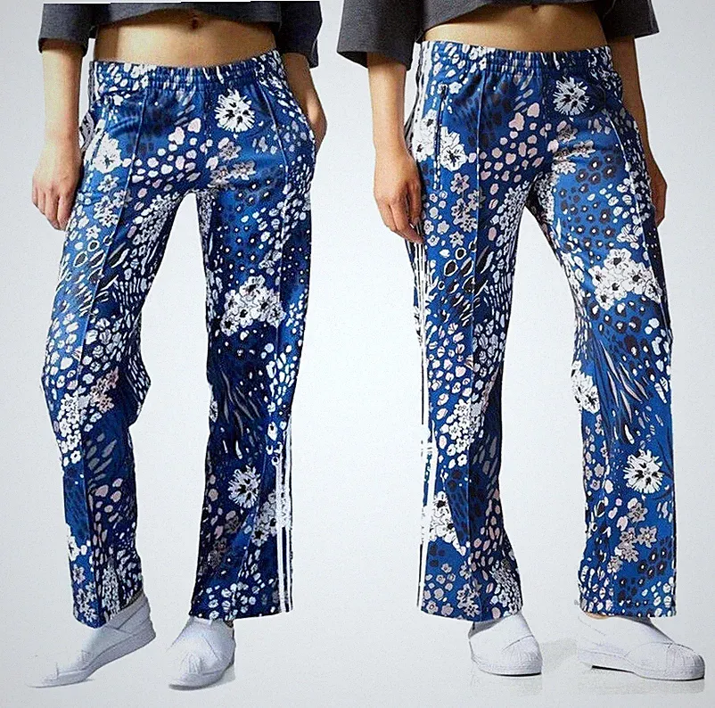 Adidas Sailor Pant Damen Trainingshose Firebird Jogginghose Hose blau 2XS XS S