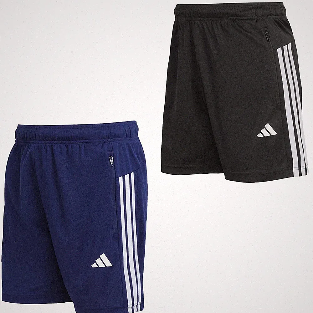 adidas Shorts kurze Hose Herren Trainingsshorts Laufhose Fitnesshose kurz blau