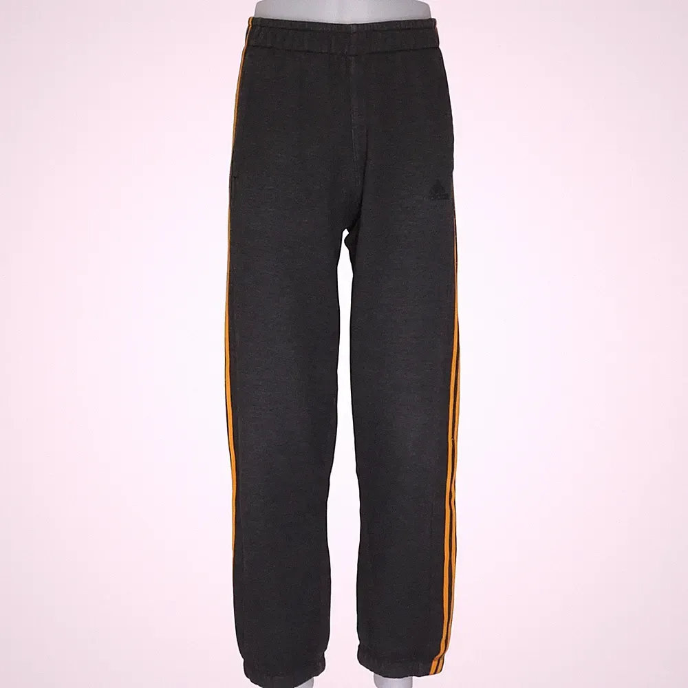 Adidas Sport Essentials, Jogginghose, Größe: S, Grau/Orange #SeC