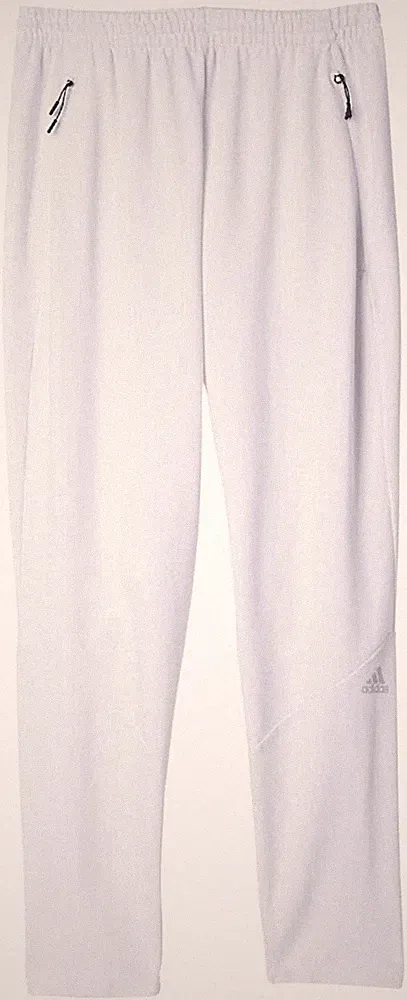 Adidas® Sporthose Damen Herren lang Jogginghose XS weiß Trainingshose Pyjama