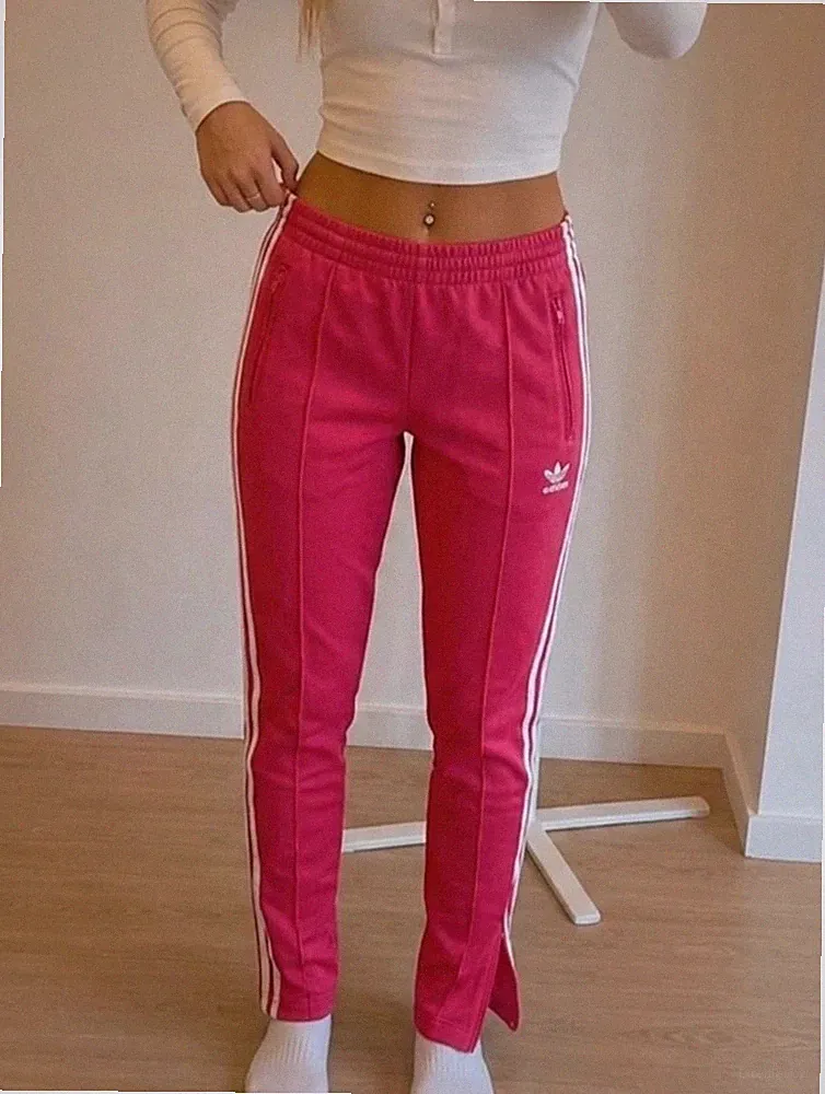ADIDAS SST Tapered Trainingshose Trackpants Trefoil Originals Damen 34 XS S Pink
