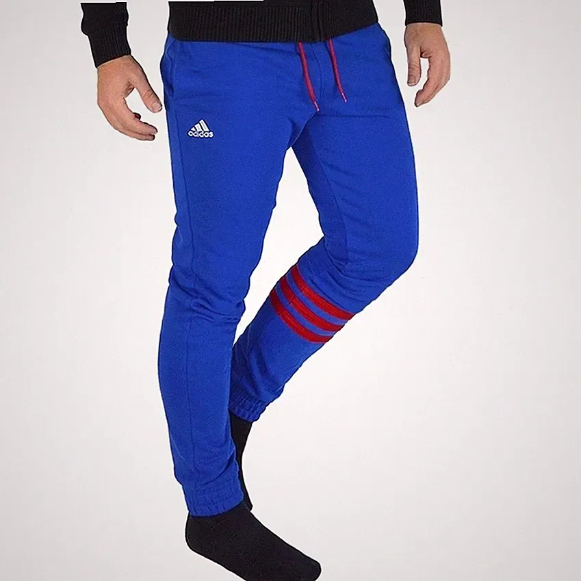 Adidas Street Pant Herren Trainingshose Jogginghose Sport Hose Basketball blau
