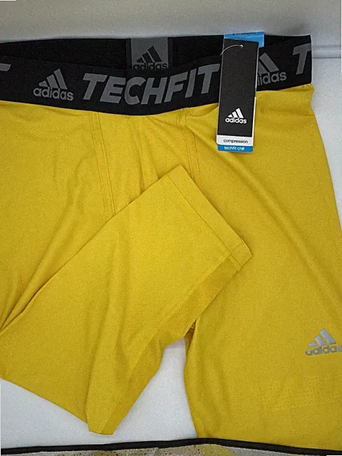 Adidas Techfit 3/4 Tights | XL | Eqtyel (Gelb) | Kompression | Neu mit Etikett