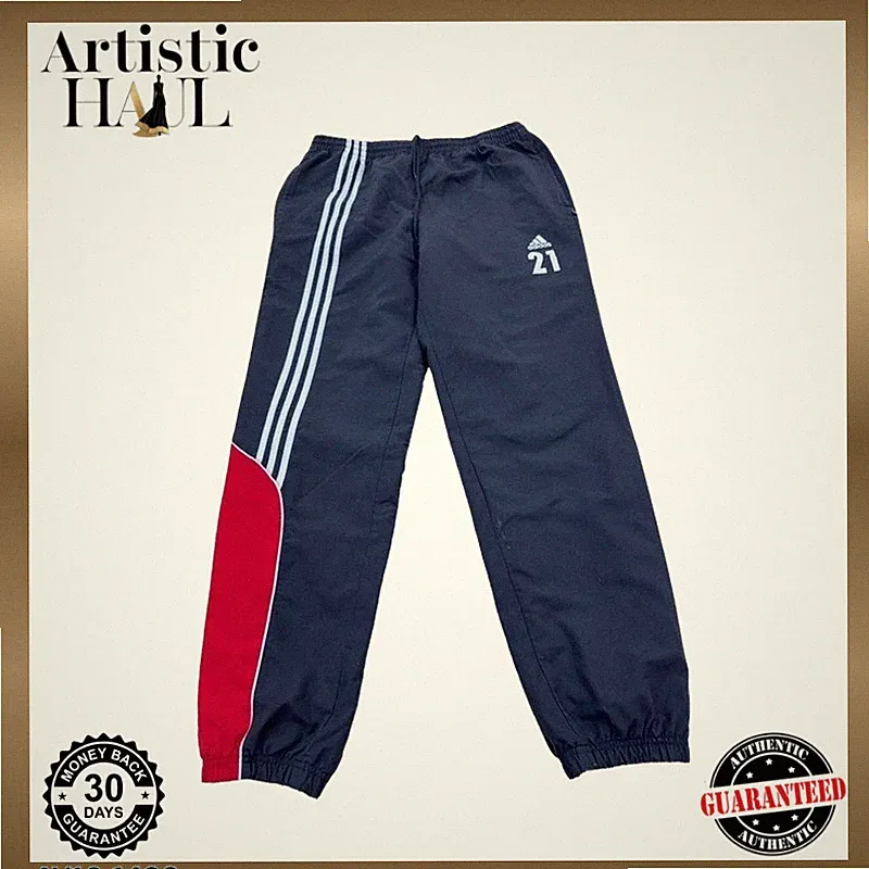 adidas Tiro 21 Trainingshose Herren Navy Rot Weiß Tapered Jogginghose