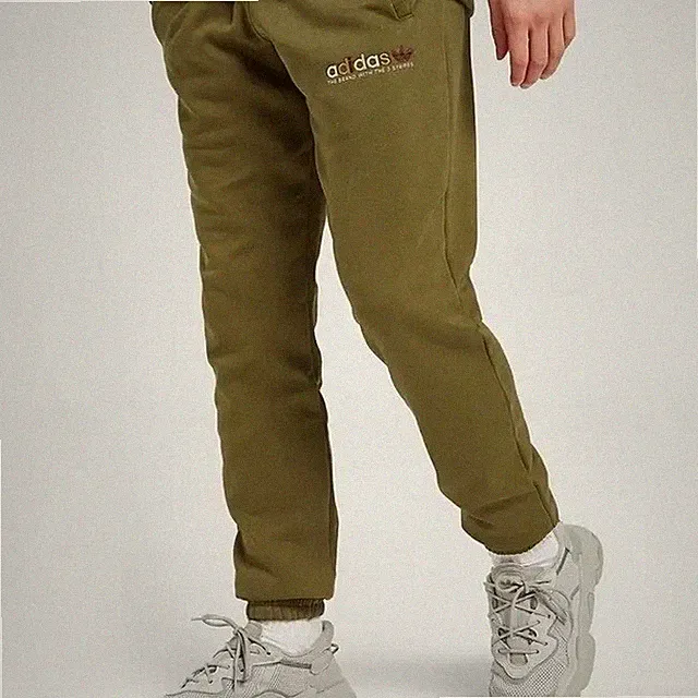 adidas Track Pants Color Smash Trainingshose Grün Fleece Straight
