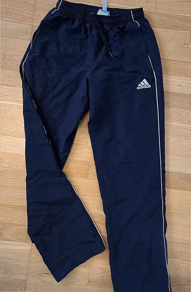 Adidas Tracksuit Hose In Schwarz Größe M Vintage Retro Sporthose