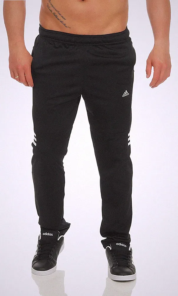 Adidas Trainingshose Herren Basemid Pant Climalite Jogginghose schwarz AJ5775 XS