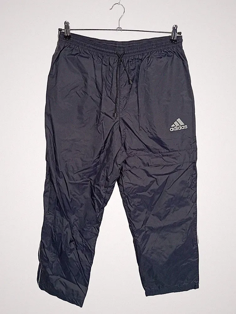 Adidas Trainingshose Herren Gr. 36/S Grau Jogginghose Sporthose