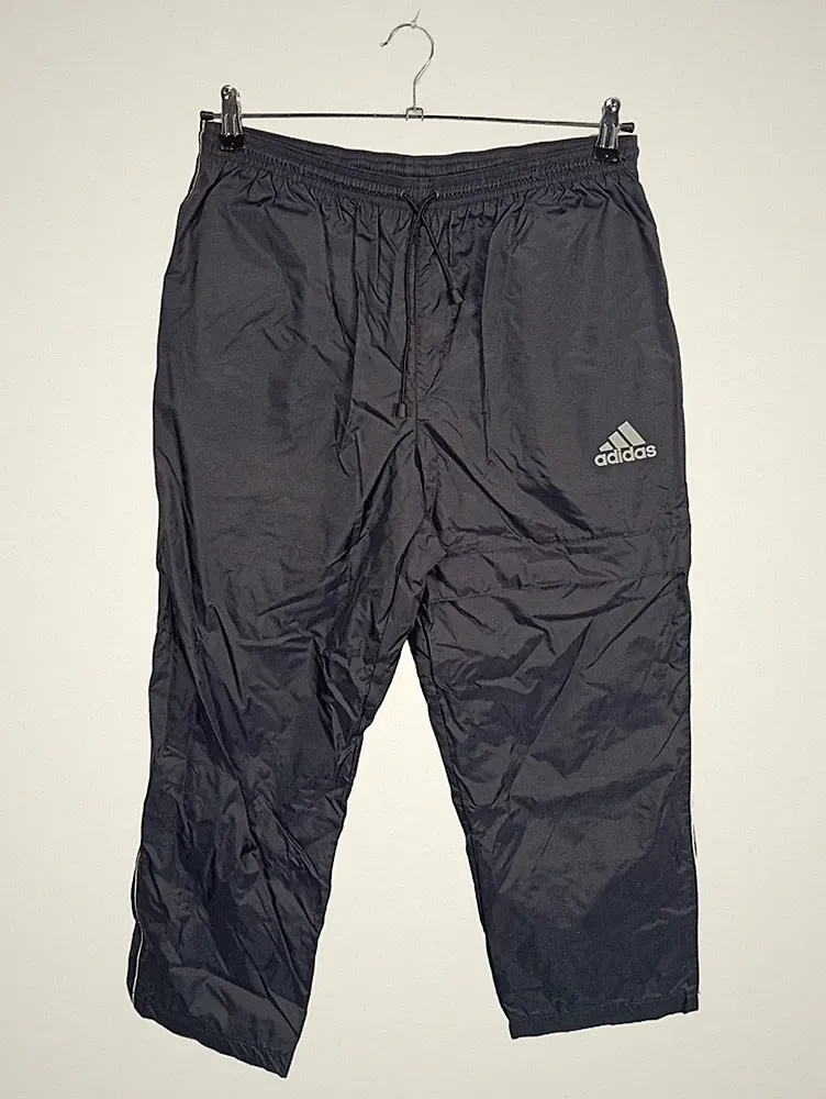 Adidas Trainingshose Herren Gr. 36/S Grau Jogginghose Sporthose