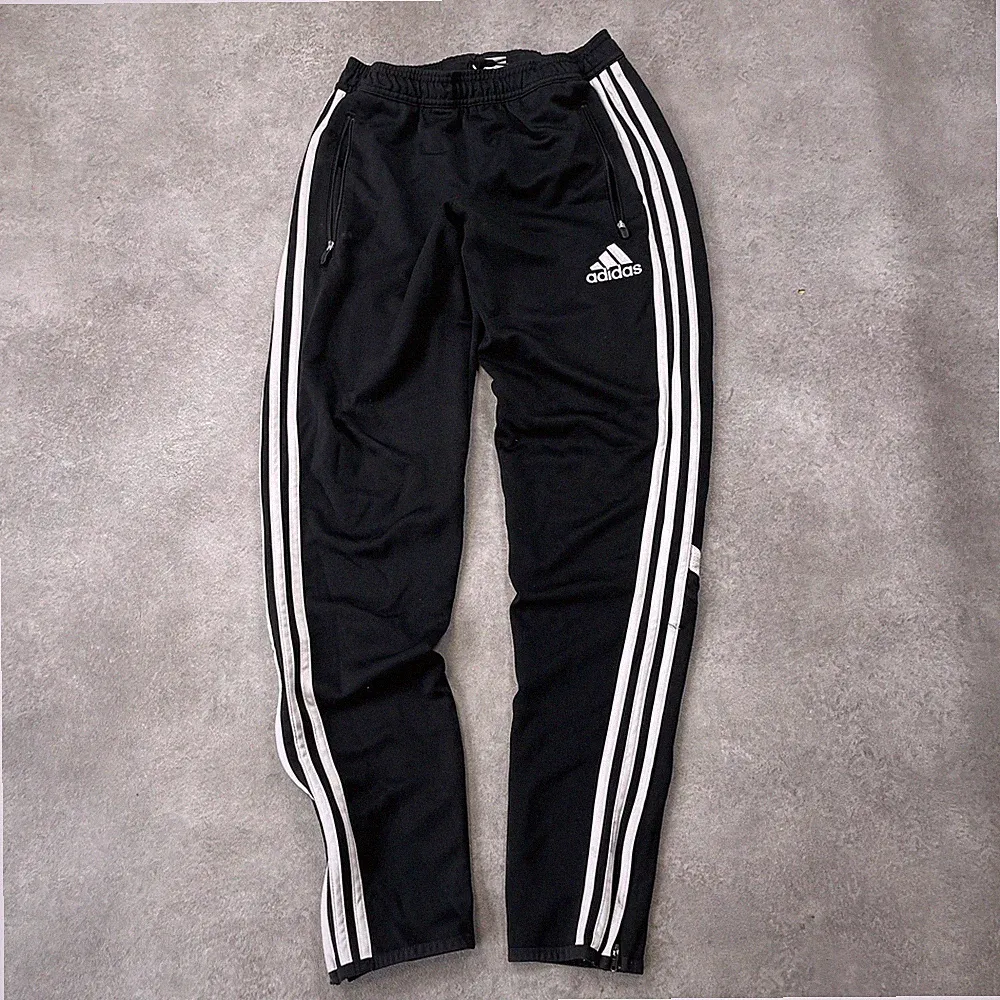 Adidas Trainingshose Herren Small Climacool Three Stripe Jogginghose, Schwarz