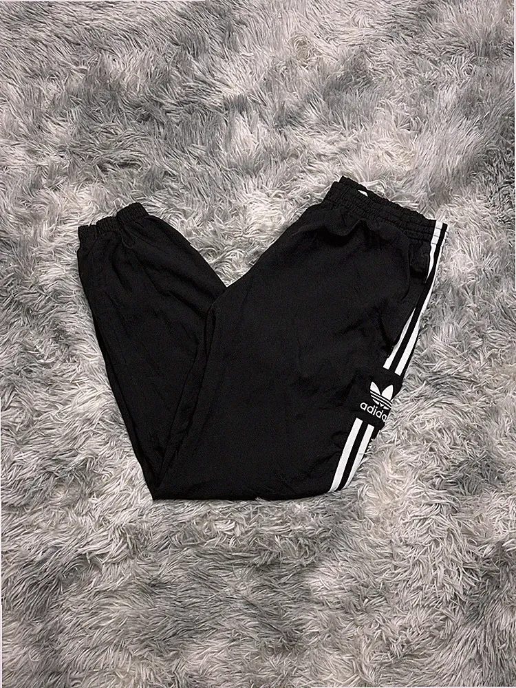 Adidas Trainingshose Jogginghose Herren Gr. M | Vintage Retro Drei Streifen