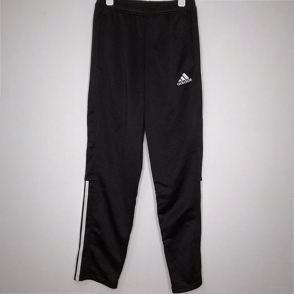 Adidas Trainingshose Jogginghose Herren schwarz 3 Streifen Größe S Small