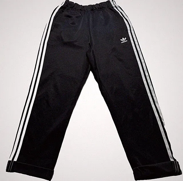 Adidas Trainingshose Jogginghose schwarz 3-Streifen Junior Jugend Größe M