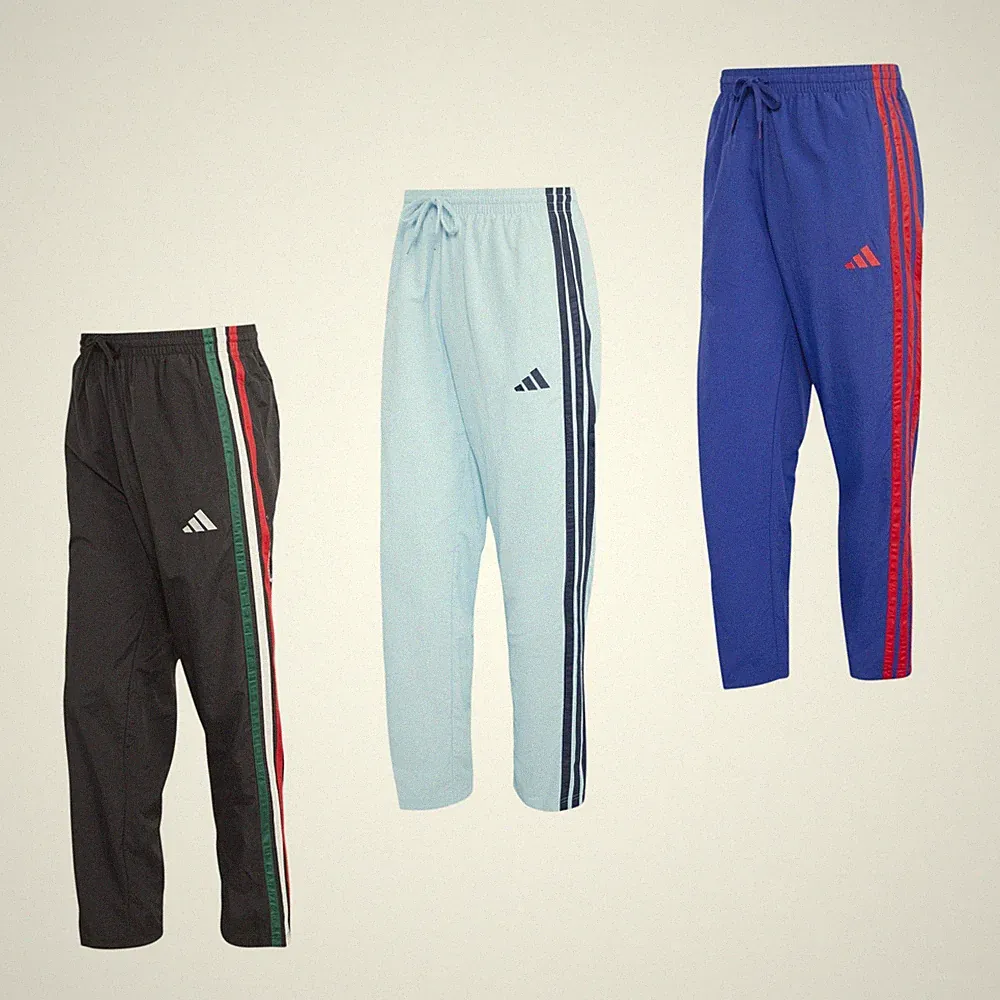 adidas Trainingshose Sporthose Jogginghose Herren Kurzgröße schwarz blau