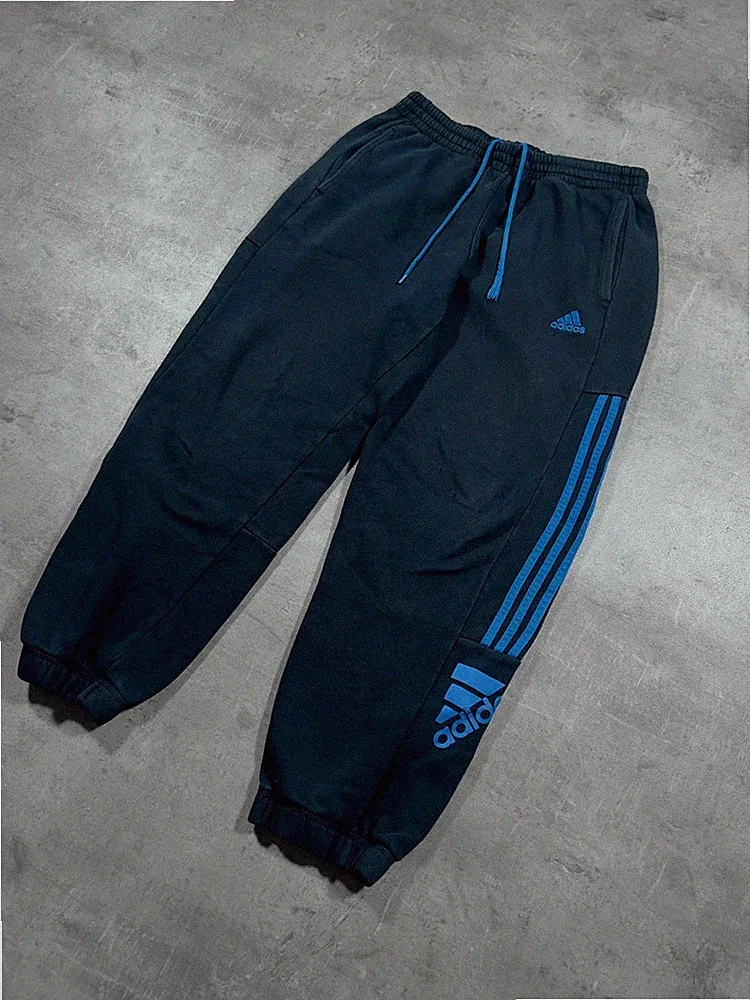 adidas Vintage Jogginghose schwarz blau
