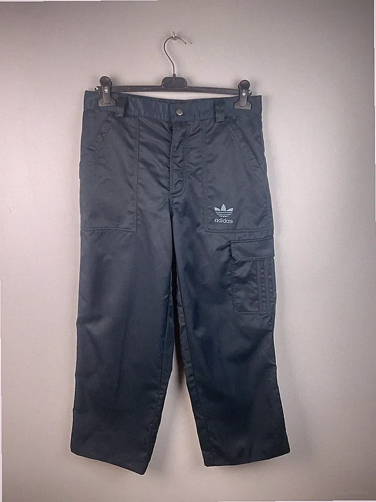 Adidas Vintage Rare Jogginghose Hose Blau Größe S