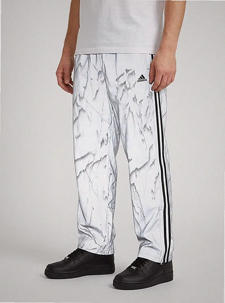 Adidas Vintage Track Pants M | Baggy Trackpants 7-6 BUGG Jogginghose Gym Sport