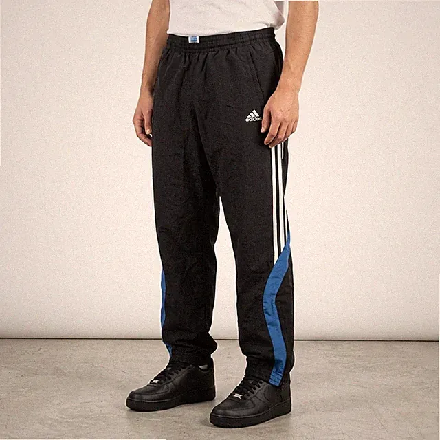 Adidas Vintage Track Pants M | Baggy Trackpants 7412 Jogginghose Gym Sport Hose