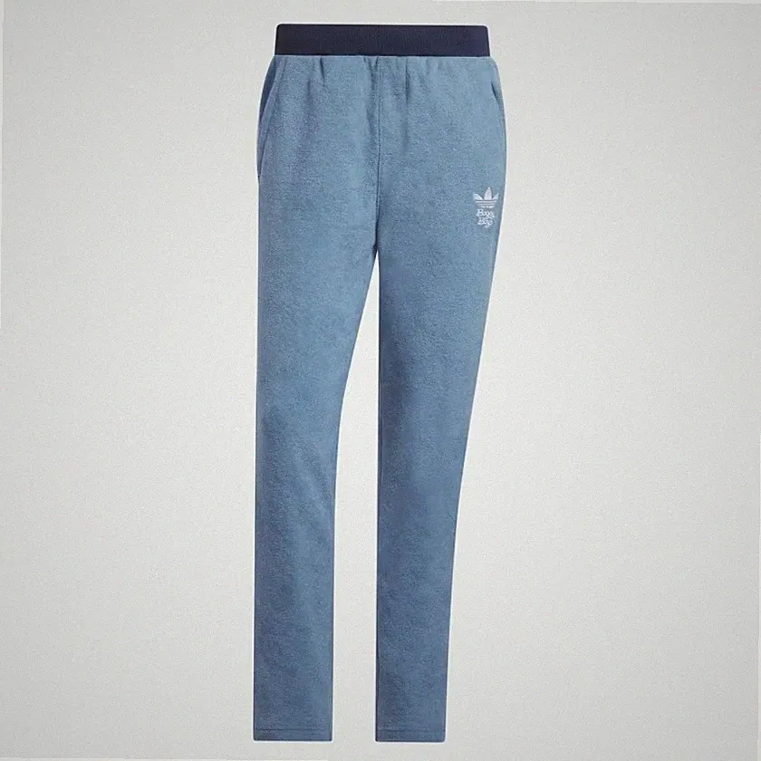 Adidas x Bogey Boys Golf Herren Trainingshose Blau Weiß IJ3075 Retro Jogginghose