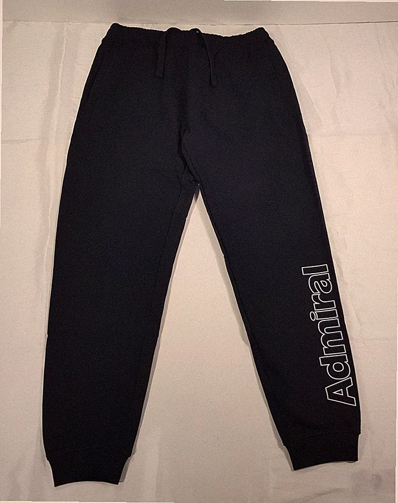 ADMIRAL GRÖSSE M W31-35 "L29" HERREN SCHWARZ BAUMWOLLE JOGGINGHOSE TRAININGSHOSE