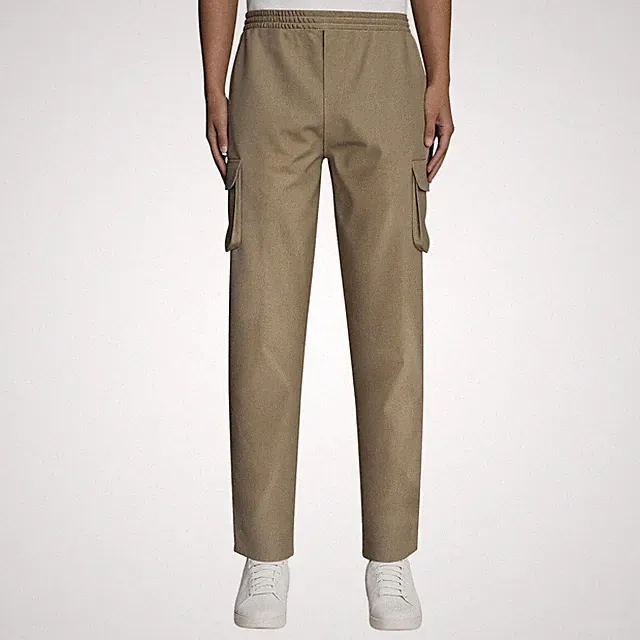 Aeropostale Herren Cargo Jogginghose Sand Beige Farbe 38 Regular Leg