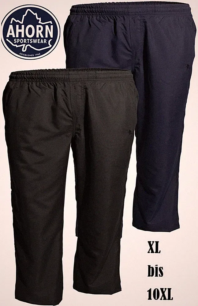 Ahorn Fitnesshose XL - 10XL Übergröße Sporthose Trainingshose Freizeithose