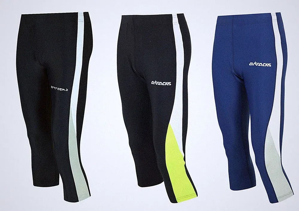 Airtracks Funktions Laufhose 3/4 Lang / Running Hose / Tight atmungsaktiv / Neu!
