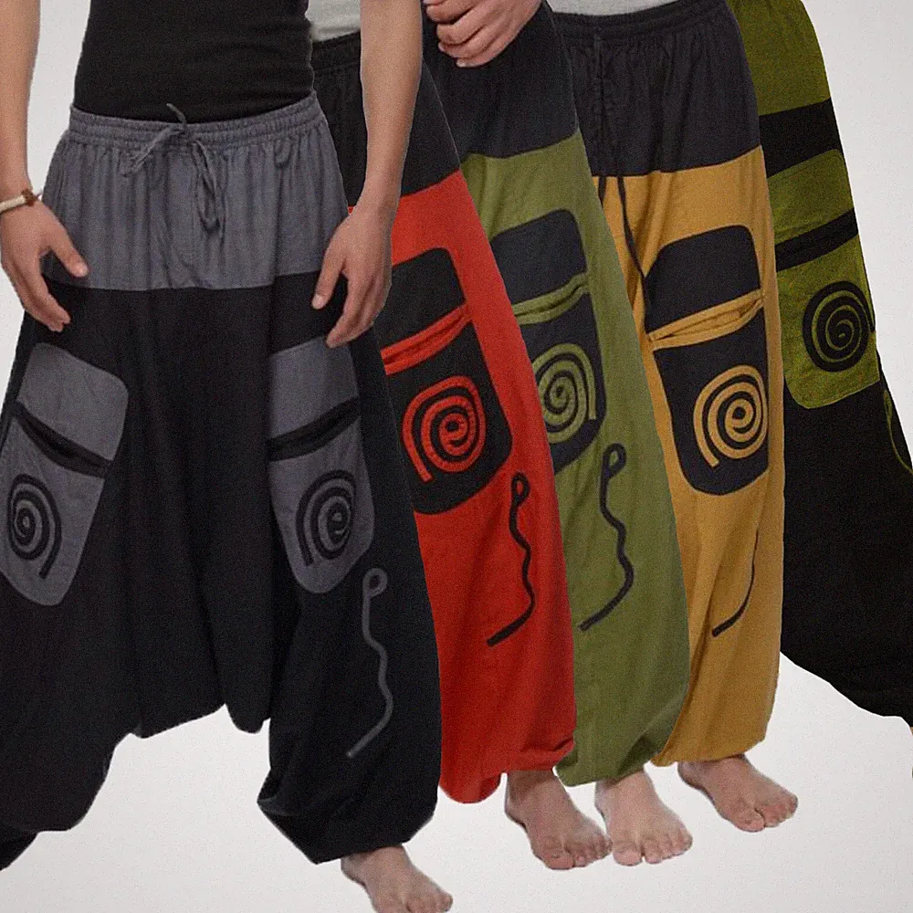Aladinhose Simandra Freizeithose Haremshose Hose aus Baumwolle Herren