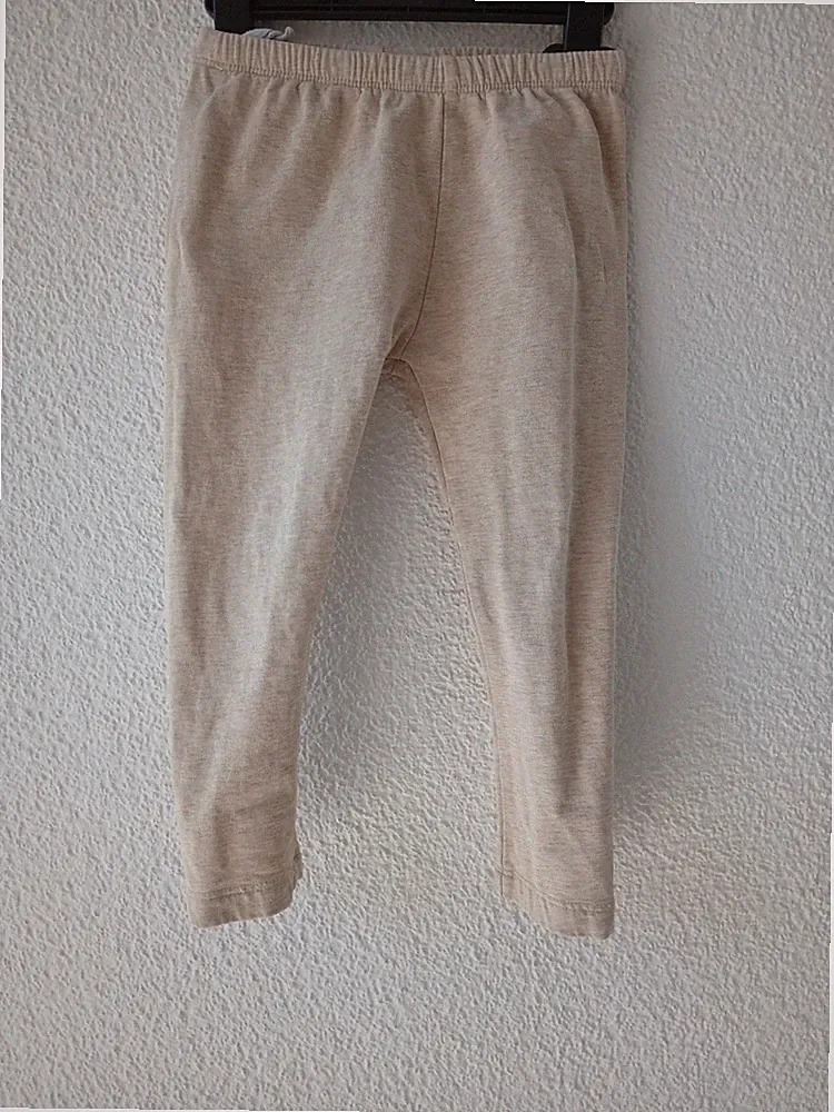 Alana Hose Beige Gr. 92 Gummibund schmal geschnitten Stoffhose unisex