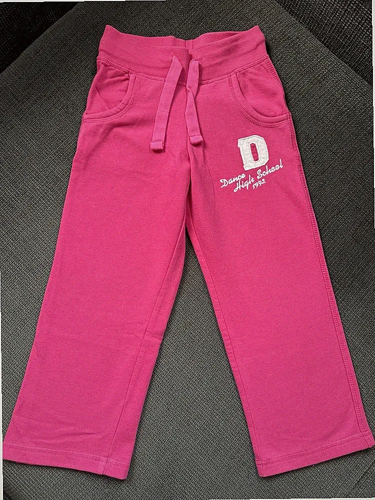 ALIVE Mädchen Basic/Sport/Jogging Hose gefüttert Rosa Gr. 116 NEU !!