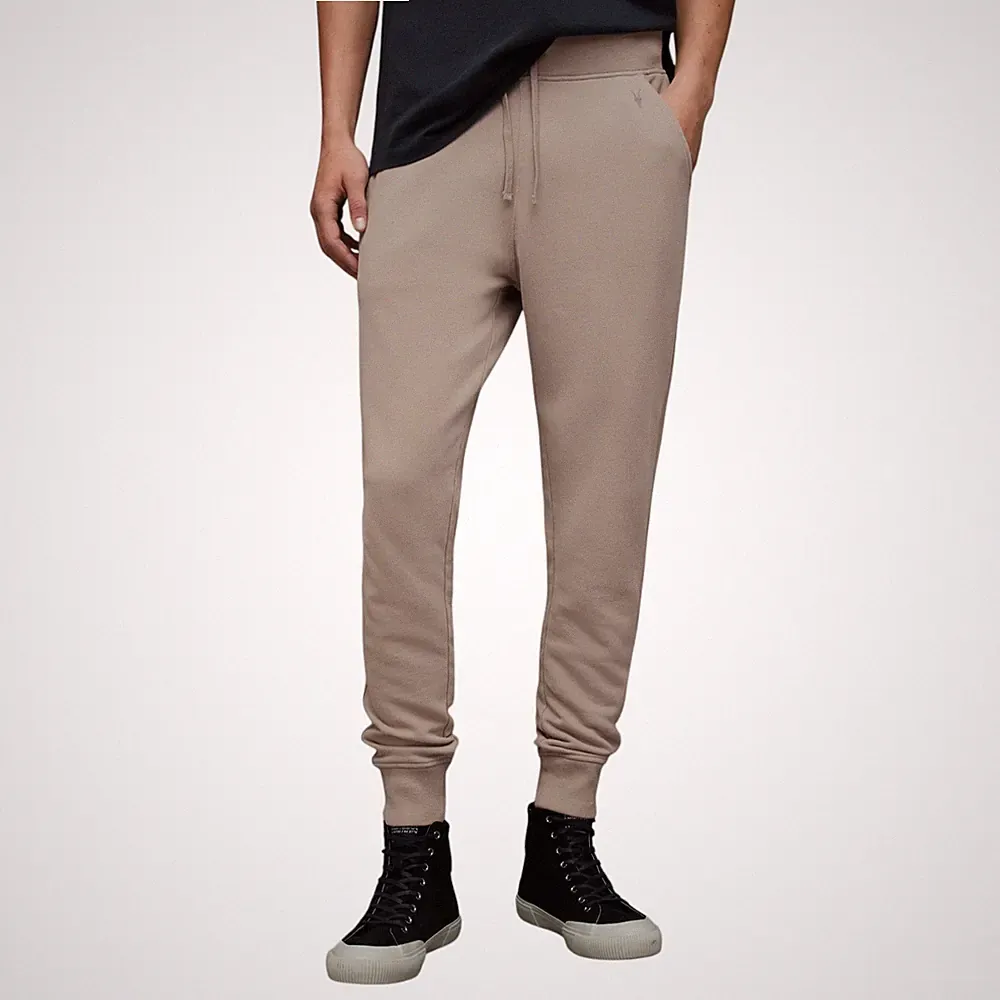 All Saints Raven Herren Jogginghose Sweatpants Fleece Slim Fit Freizeit...