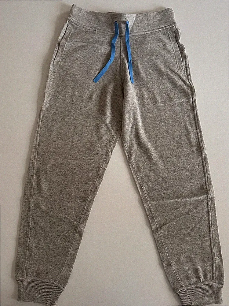 Almonigo Herren Cashmiere Hose Gr. 50 grau