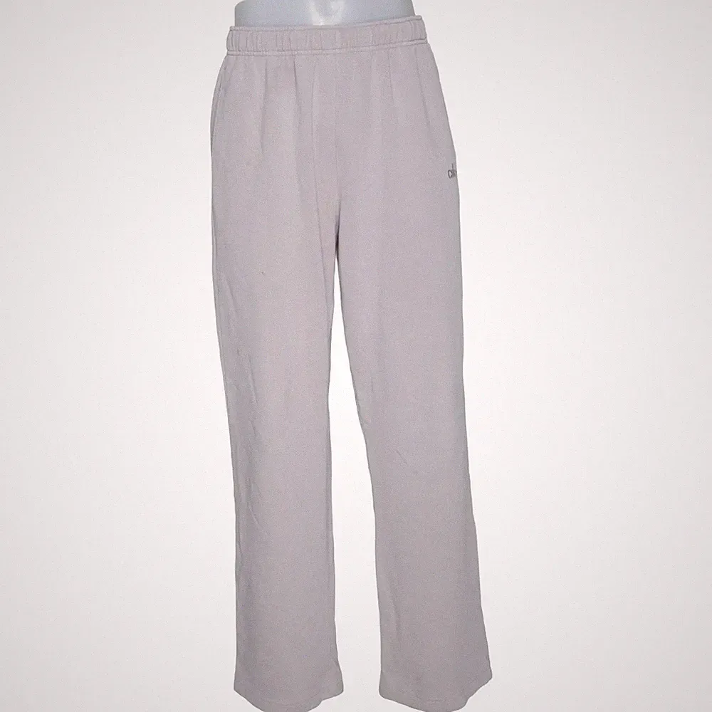 Alo Yoga, Jogginghose, Größe: L, Beige, Baumwolle/Polyester, Einfarbig #uSz