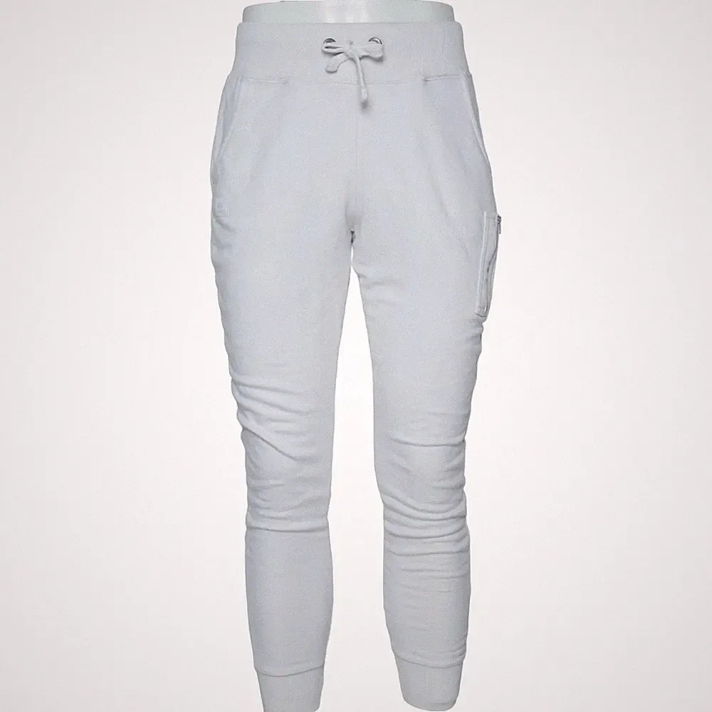 Alpha Industries, Jogginghose, Größe: M, X59, Weiß, Baumwolle/Polyester #dSr