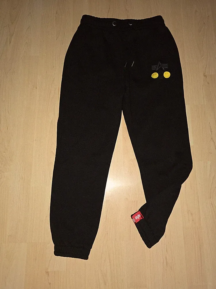 Alpha Industries Smiley Sweat Pants Jogginghose XS