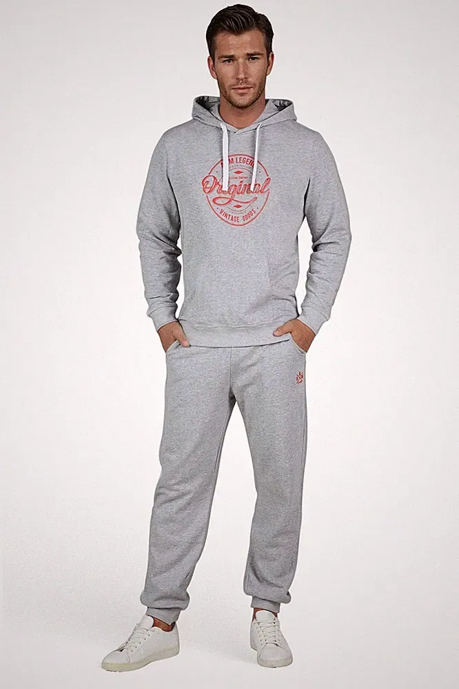 AM Legend Herren Jogginghose Regular Fit Sweat Pants 60% Baumwolle