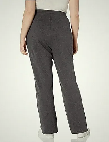 Amazon Essentials Damen Jogginghose Gerade Bein Fleece Dunkelgrau