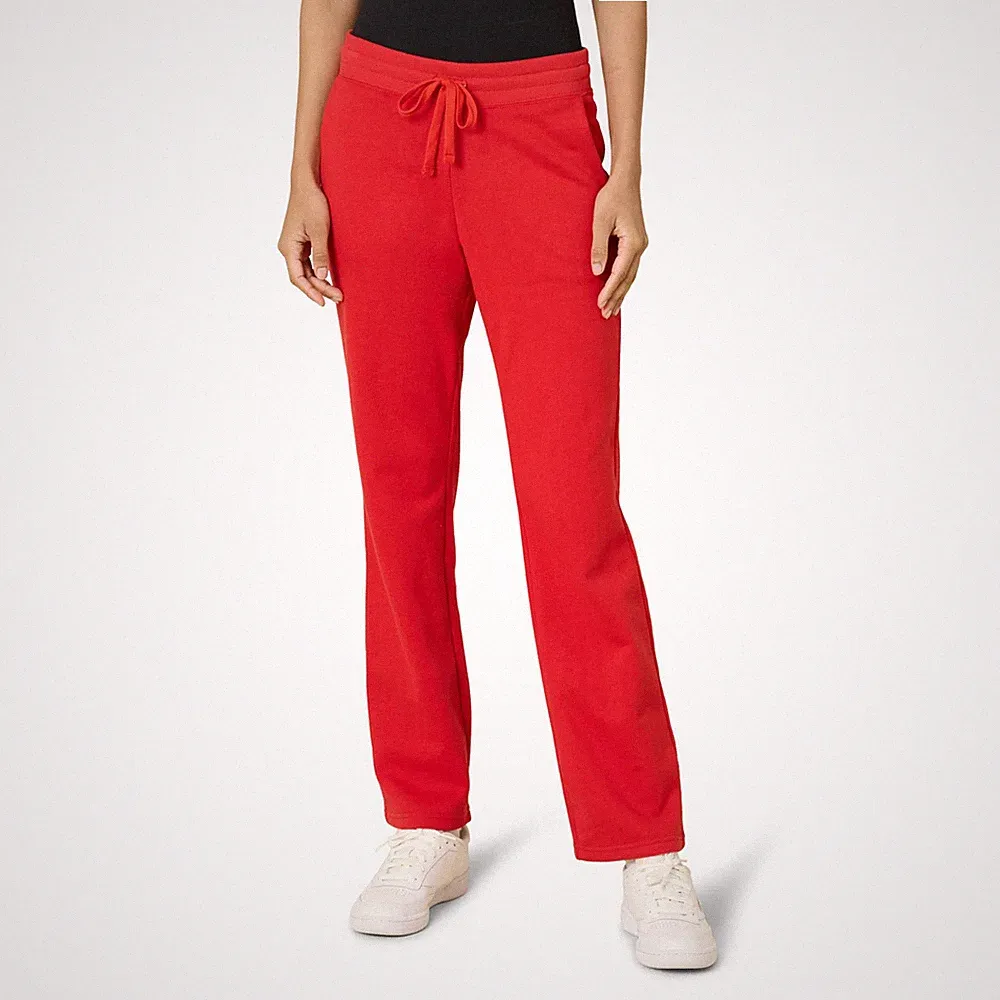 Amazon Essentials Damen Jogginghose Gerade Fleece Rot
