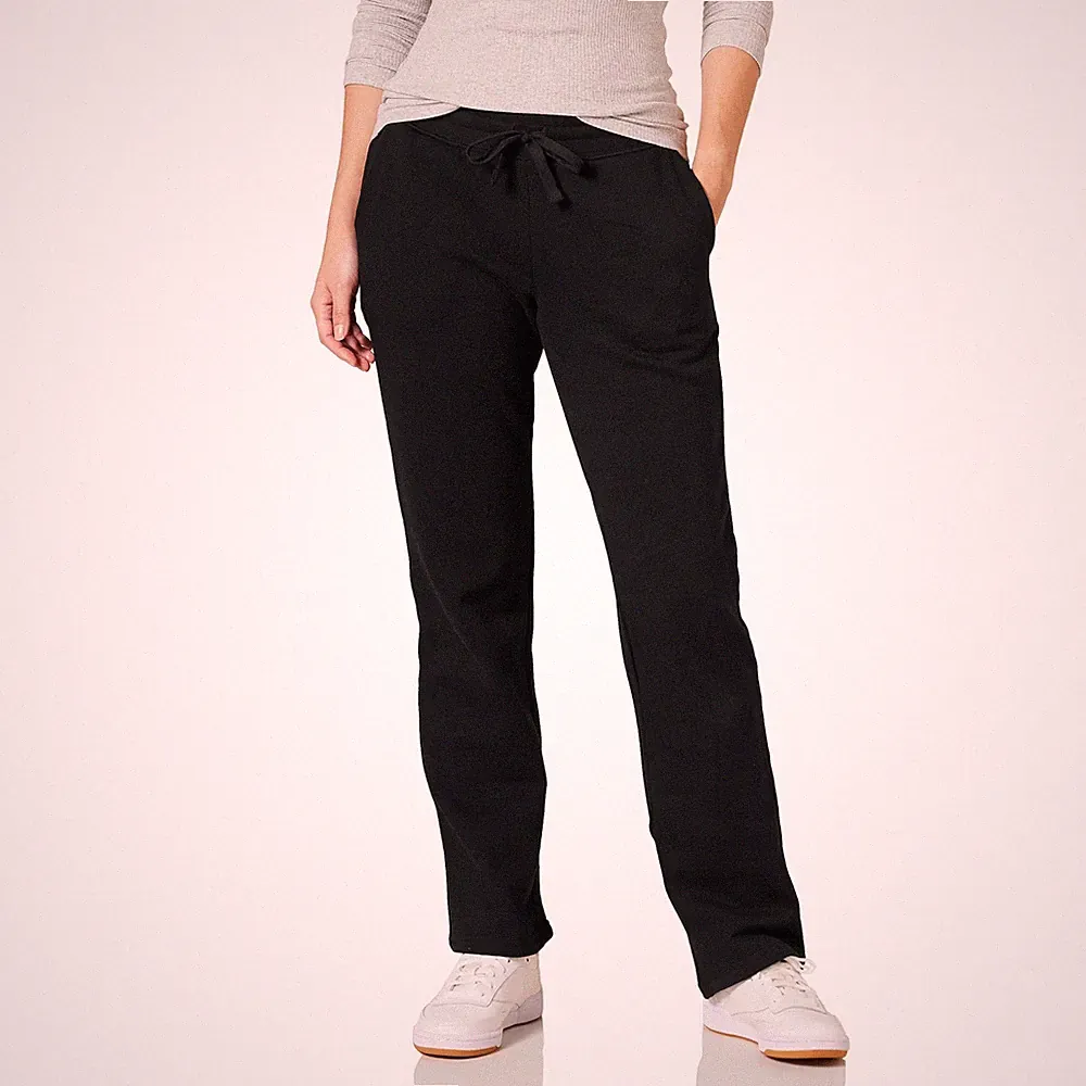 Amazon Essentials Damen Jogginghose mit Kordelzug Fleece Schwarz