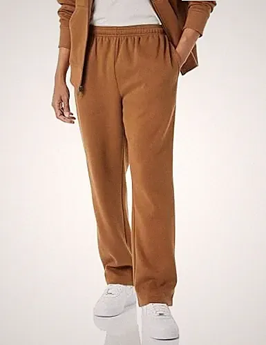 Amazon Essentials Herren Fleece-Jogginghose Dunkelbronze Größe