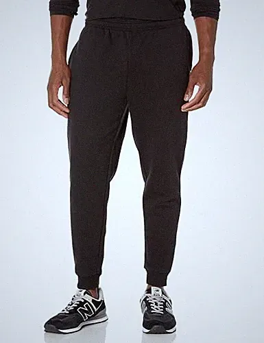 Amazon Essentials Herren Jogginghose Fleece Bequeme Passform Schwarz XL