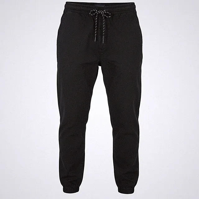 AMERICAN EAGLE OUTFITTERS Twill Jogger Herren Hose S schwarz Flex Stretch *