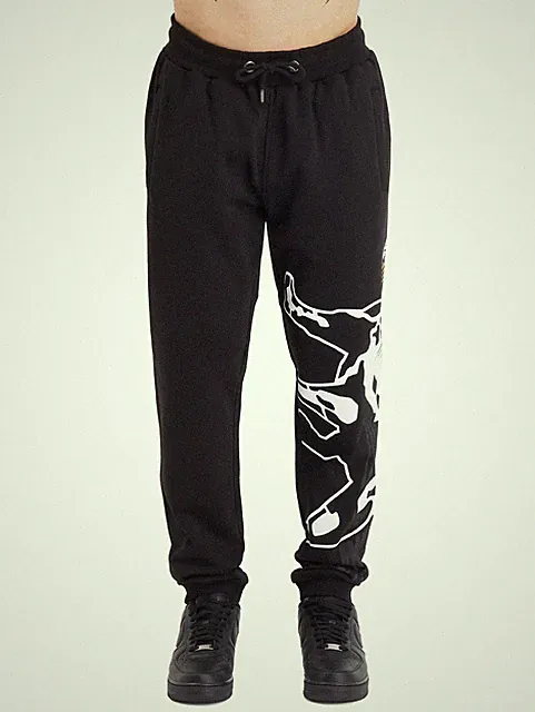 Amstaff Elard Sweatpants Herren Jogging Hose Jogger Fitness Schwarz
