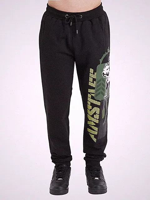 Amstaff Ninjo Sweatpants Herren Jogging Hose Jogger Fitness Schwarz