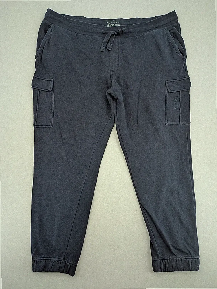 Angelo Litrico Herren Jogginghose Cargohose Gr XXL Dunkelblau Baumwolle