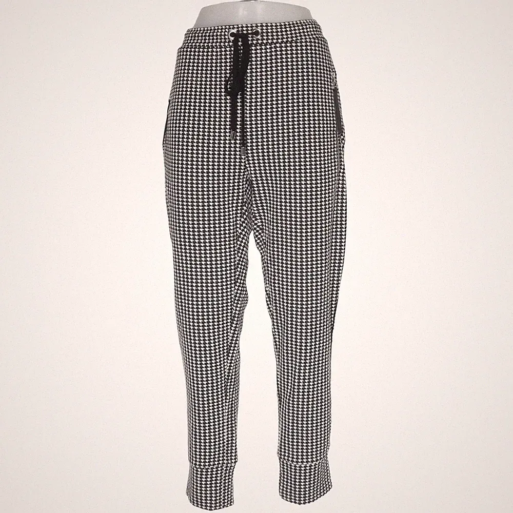 Aniston Casual, Jogginghose, Größe: 44, Schwarz/Weiß, Hahnentritt, Damen #IdO