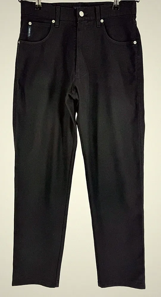 Armani Jeans Herren Komfortabler Gerade Passform Hose Größe W32 L31