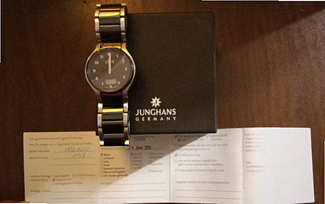 Armbanduhr Junghans Sinus Solar